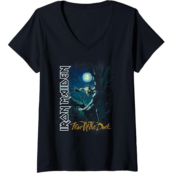 Amazon.com: Iron Maiden - Fear of The Dark T-Shirt Small